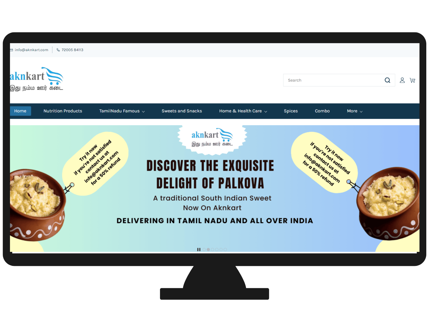 AKNKart Website